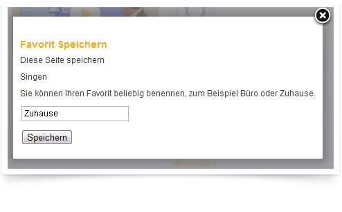 Speichern